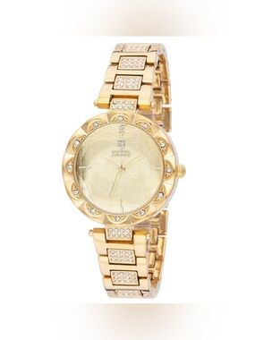 Montres Prestige X Invicta Gold toned with jeweled accents